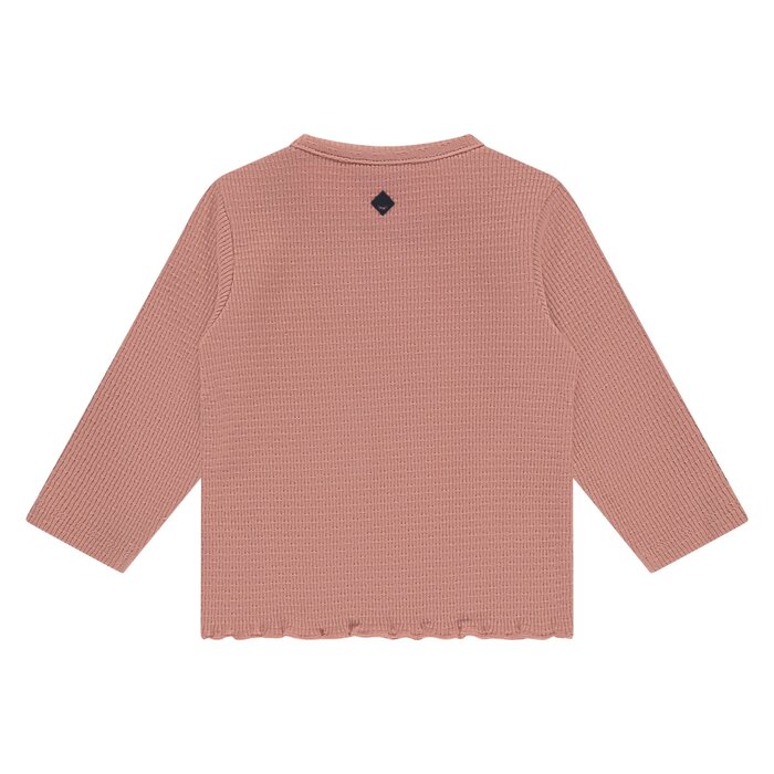 Babyface baby girls t-shirt longsleeve Salmon