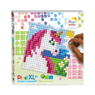 Pixelhobby Pixel XL Set Flexibele Basisplaat - Eenhoorn