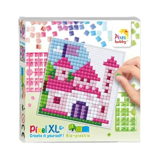 Pixelhobby Pixel XL Set Flexibele Basisplaat - Kasteel