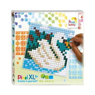Pixelhobby Pixel XL Set Flexibele Basisplaat - Zwaan