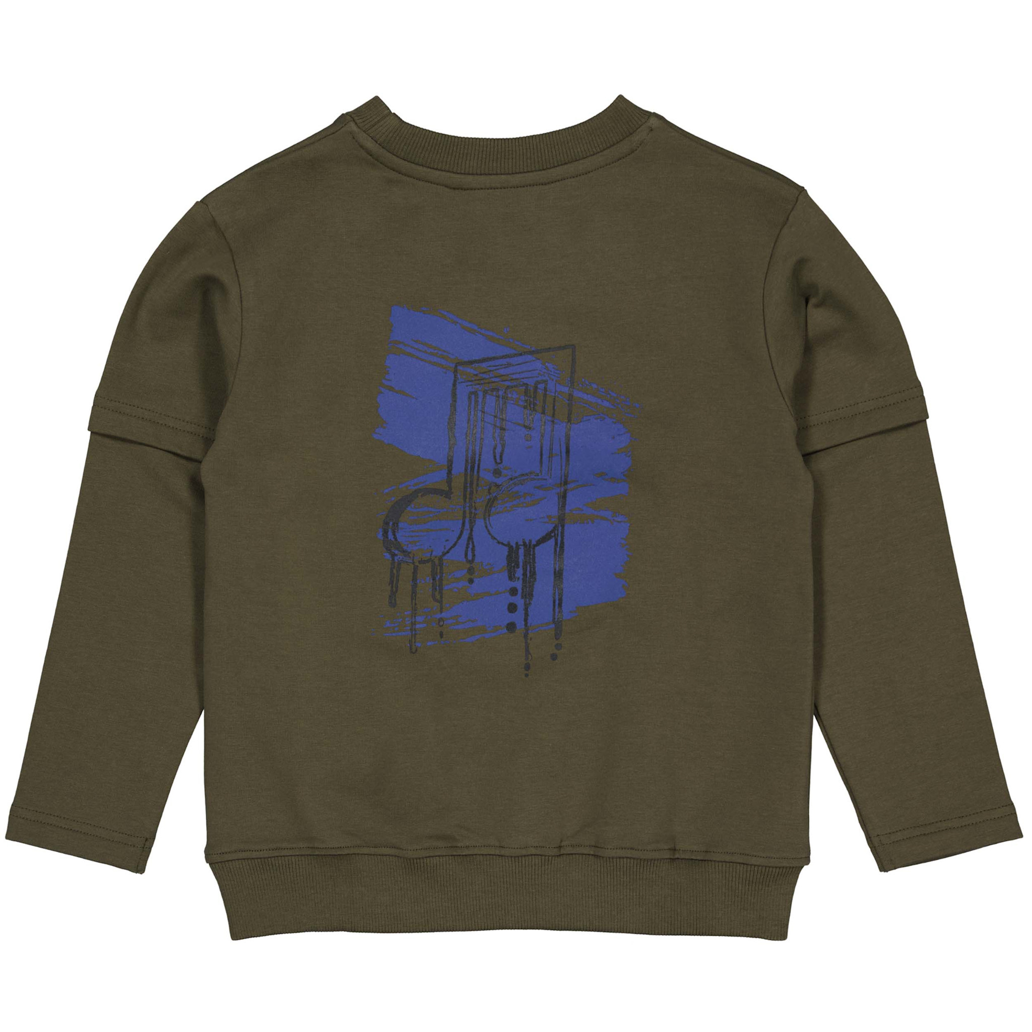 Quapi SWEATER QW255ZAKI Army Green