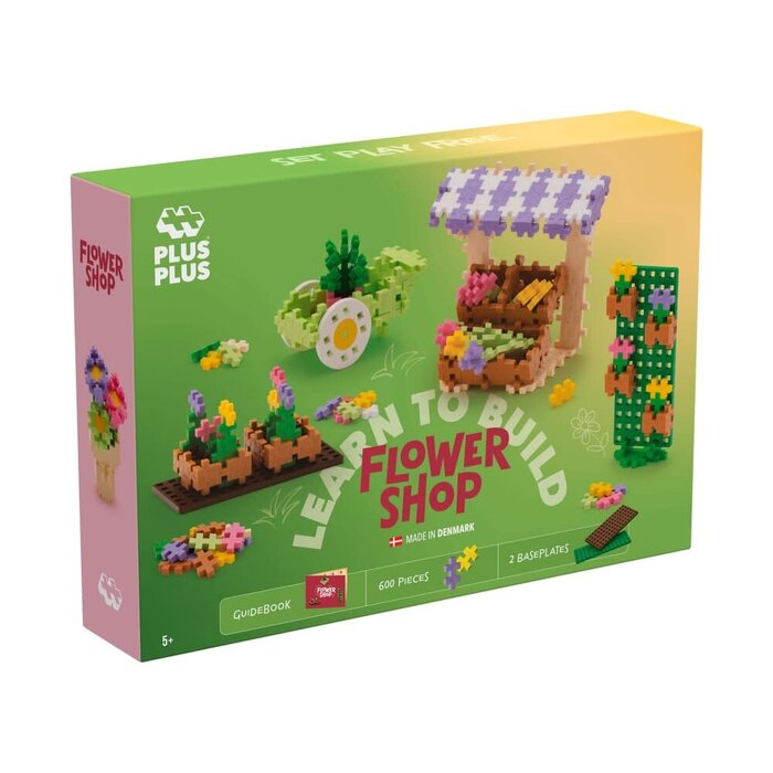 Plus-Plus Learn To Build Flower Shop Plus-Plus (4336)