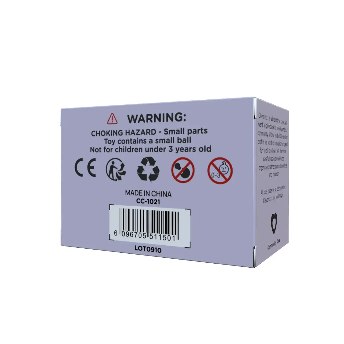 Cleverclixx Race Track Car Pastel Purple