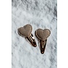 Haarspeldjes - Cuddle Hearts | Beige - 2 speldjes