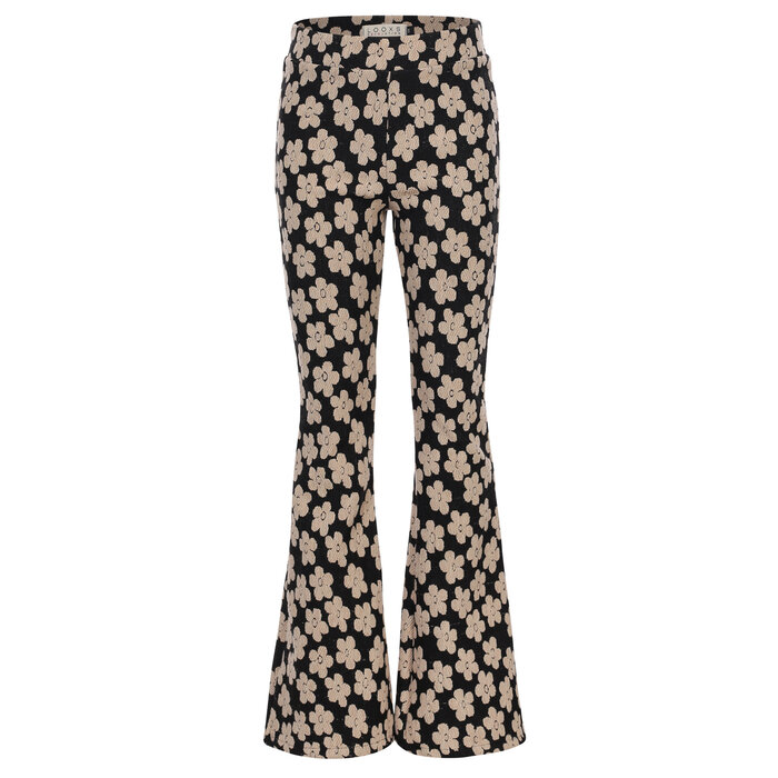 Looxs Little flaire pants Flowerfield black