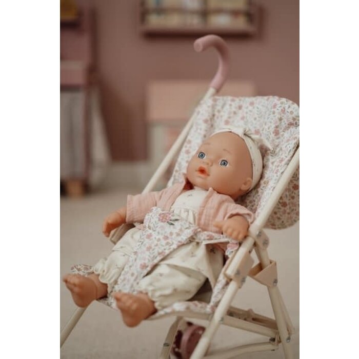 Little Dutch LD Metalen Poppenbuggy Soft Flowers