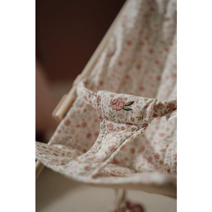 Little Dutch LD Metalen Poppenbuggy Soft Flowers