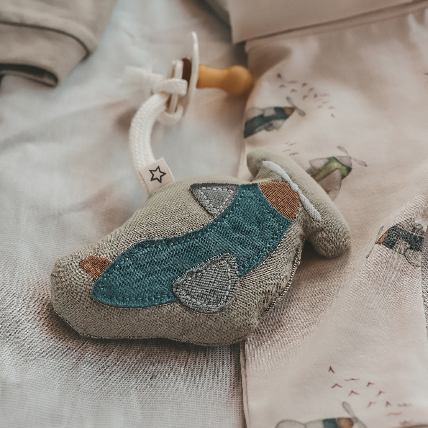 Your Wishes Pacifier Cord Hanger | Avion