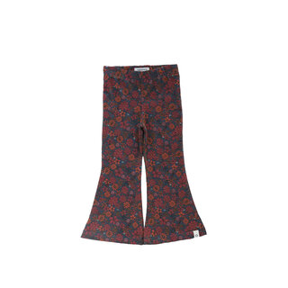 Your Wishes Glam Flower | Flared Legging Multicolor