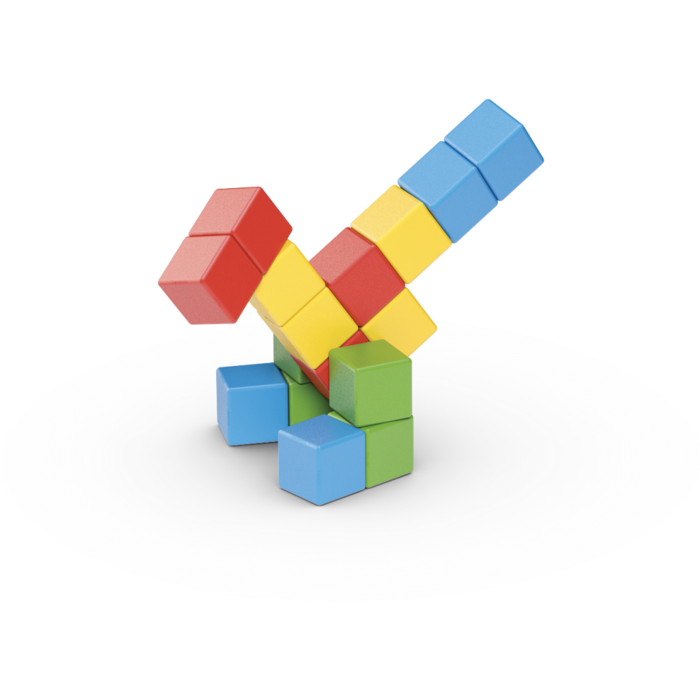 Geomag Magicube Creative Set 16-delig | Magnetisch speelgoed | 1-5 jaar