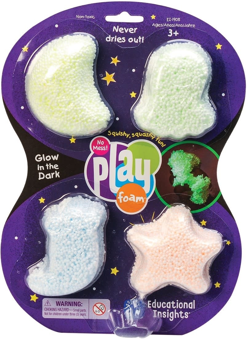 Learning Resources Learning Resources - Playfoam® Glow In The Dark (4 Pack)