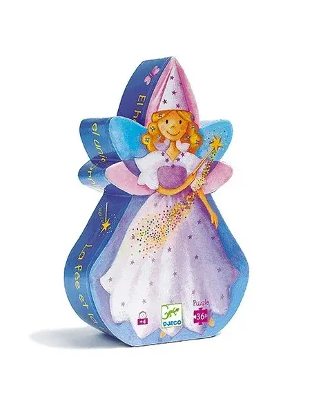 Djeco The fairy and the unicorn - 36 pcs