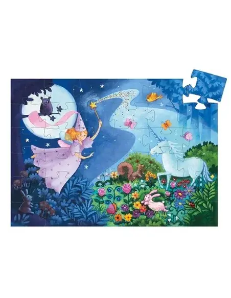 Djeco The fairy and the unicorn - 36 pcs