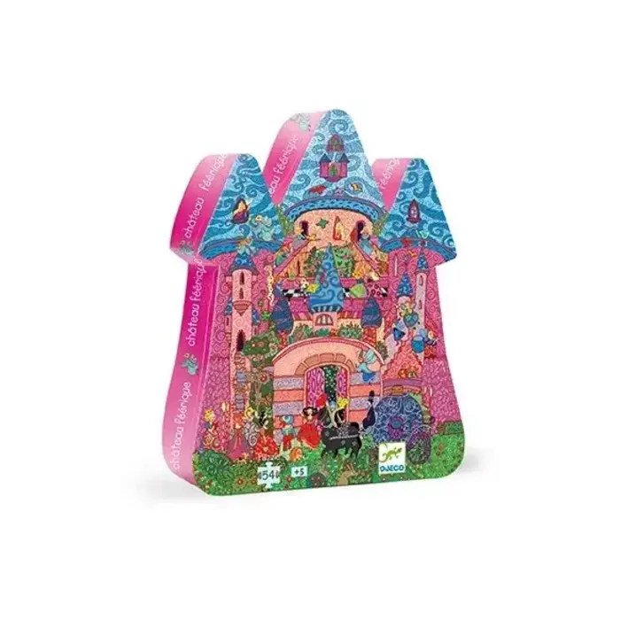 Djeco The fairy castle - 54 pcs