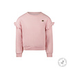 Sweater with crewneck dropped shoulder Dusty pink WN1912