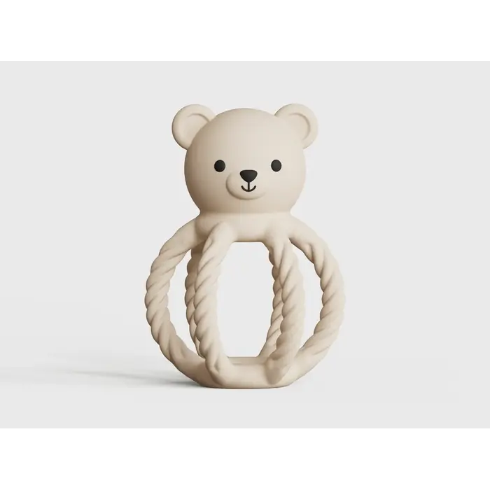 Chewies & more Chewie Full Silicone Bear Rattle