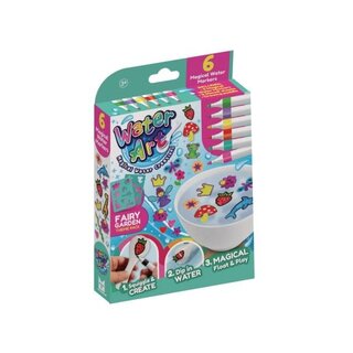 Water Art Water Art 6 Pack met sjablonen - Fairy garden