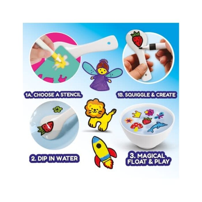 Water Art Water Art 6 Pack met sjablonen - Safari