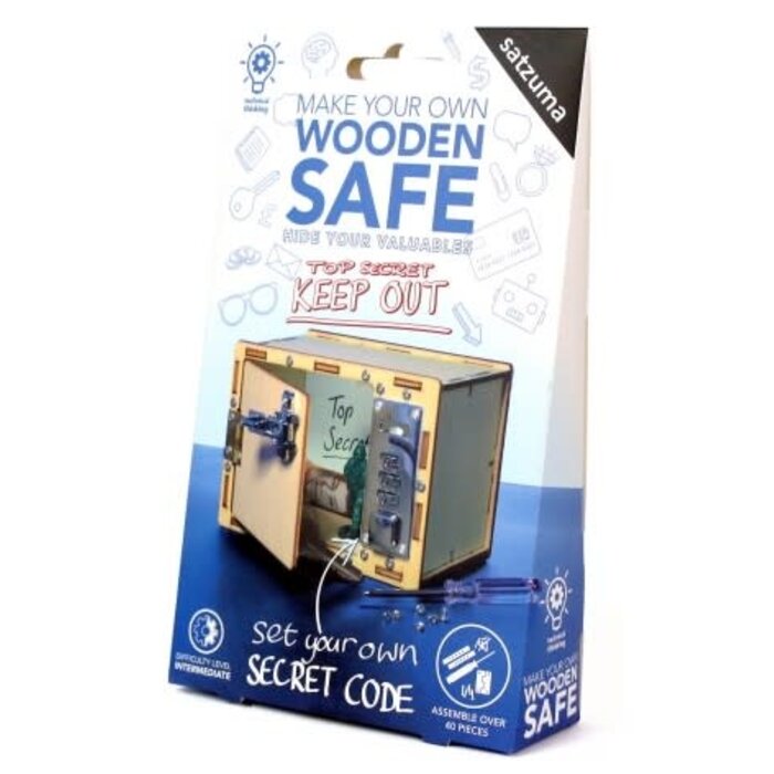 Satzuma Satzuma - STEM - Make your own Wooden Safe