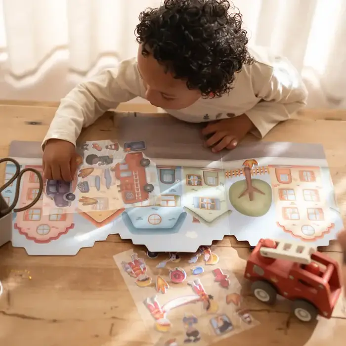 Little Dutch Stickerboek herbruikbaar Jim