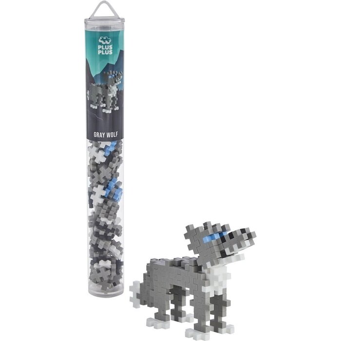 Plus-Plus Tube wolf Plus-Plus: 100 stuks (4274)