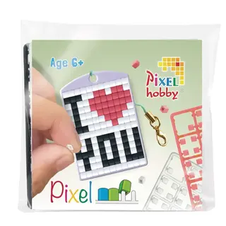 Pixelhobby Medaillion startset - I Love You