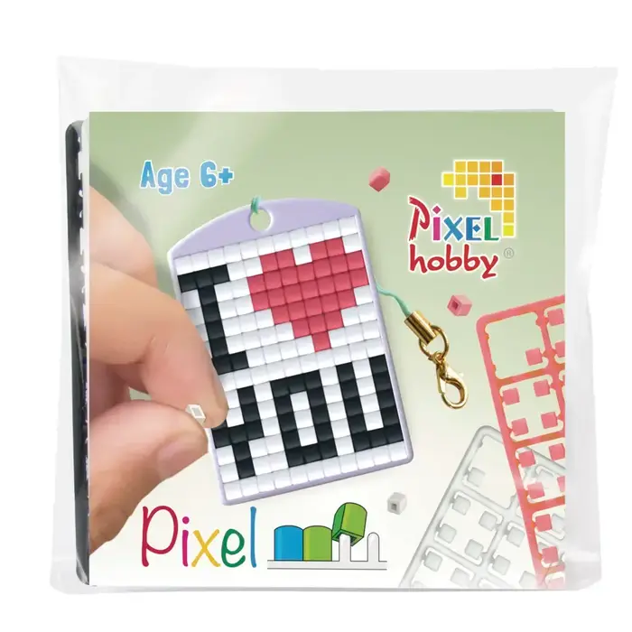 Pixelhobby Medaillion startset - I Love You