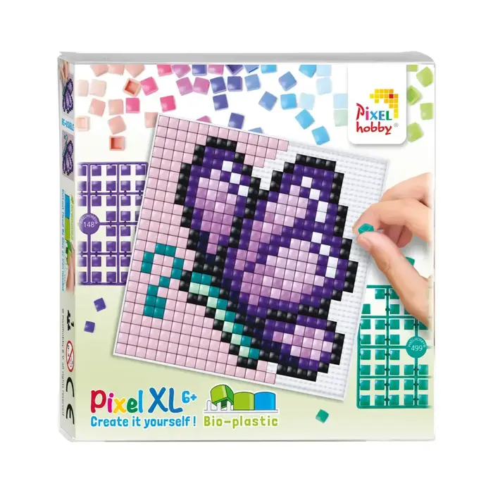 Pixelhobby Pixel XL Set Flexibele Basisplaat - Vlinder