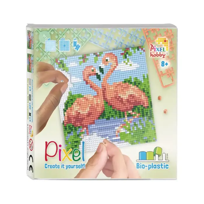 Pixelhobby Pixel Set - Flamingo's