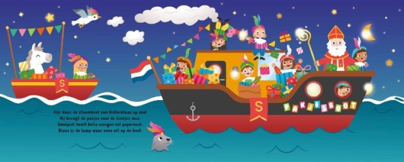 Lantaarn publishers Slaap lekker, kleintje - Sinterklaas (met lampjes)