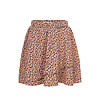 Little crinkle skirt Blue leopard
