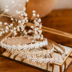 Little Yune Diadeem | Flower - White