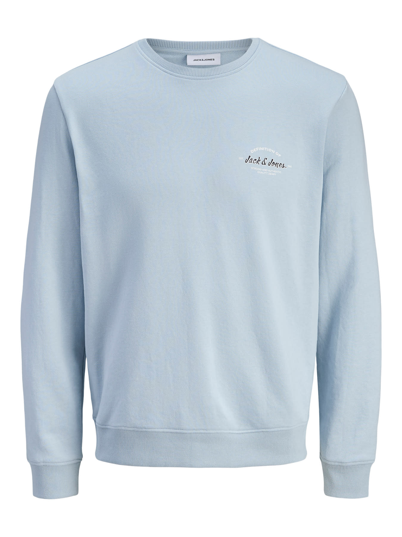 Jack & Jones JJBRANDON SWEAT CREW NECK MNI Celestial Blue