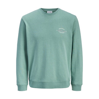 Jack & Jones JJBRANDON SWEAT CREW NECK MNI Mineral Blue