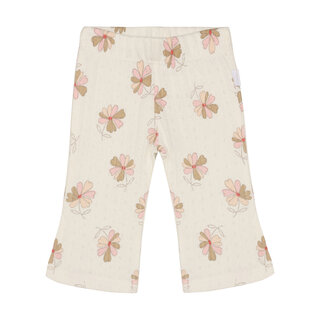 Noppies Legging flared long AOP Egret