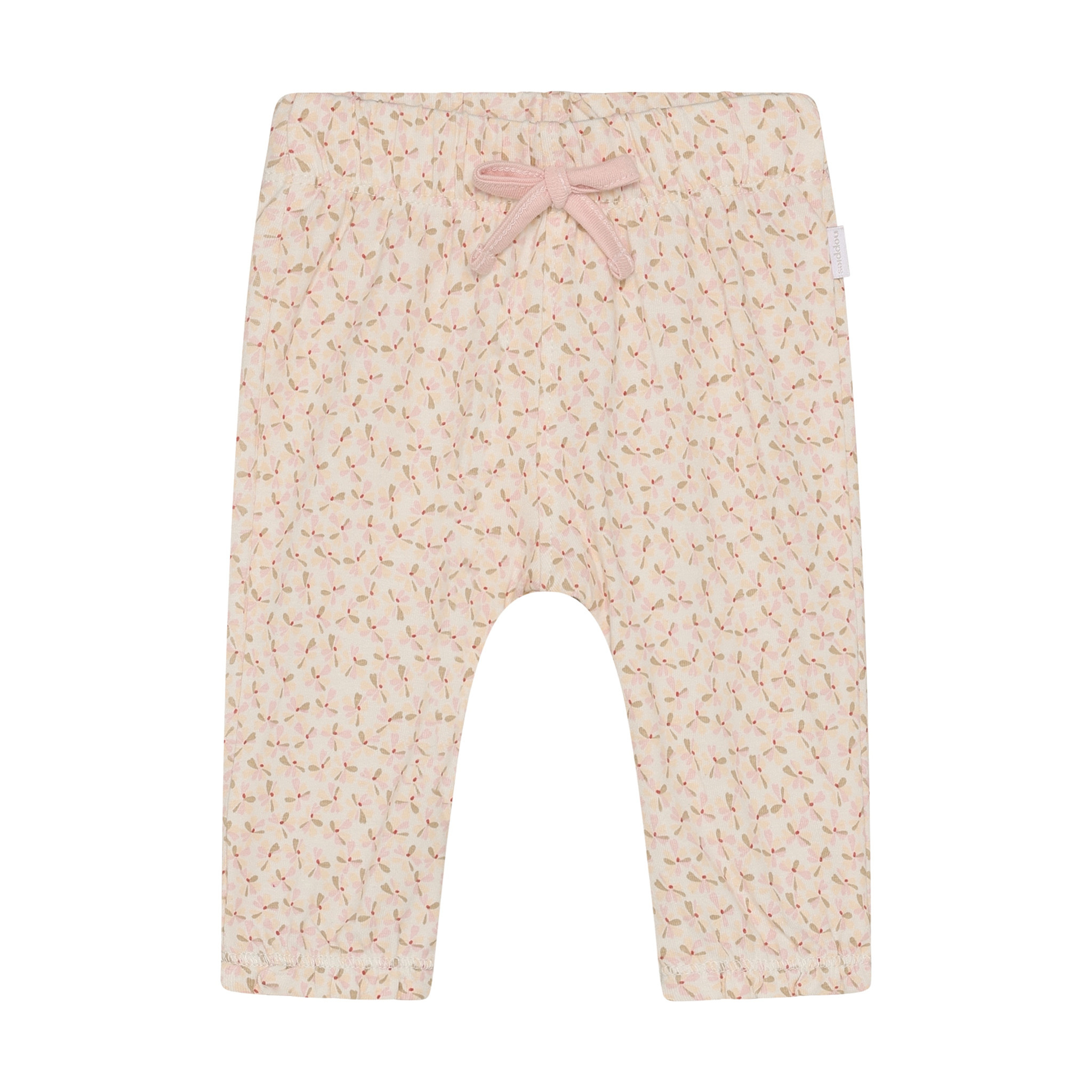 Noppies Pants relaxed fit long AOP Egret