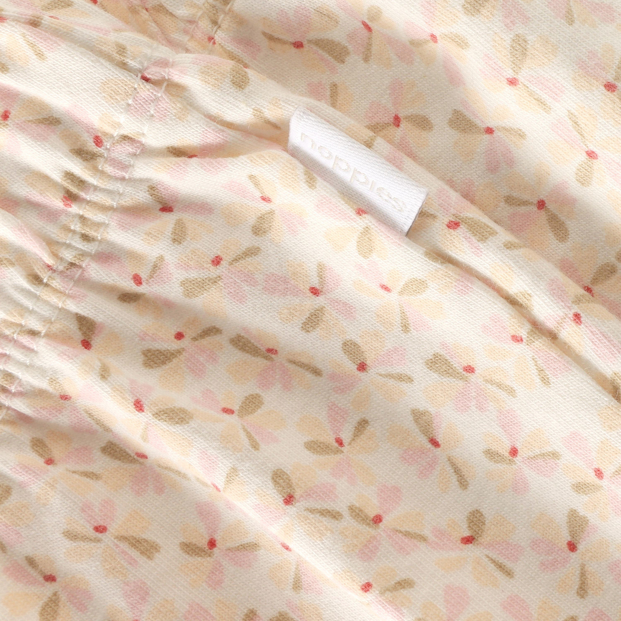 Noppies Pants relaxed fit long AOP Egret