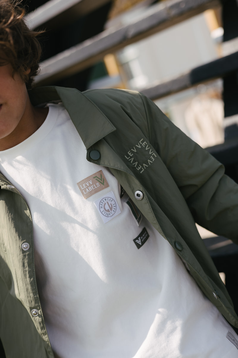 Levv Shirt LS261BANU White Cream