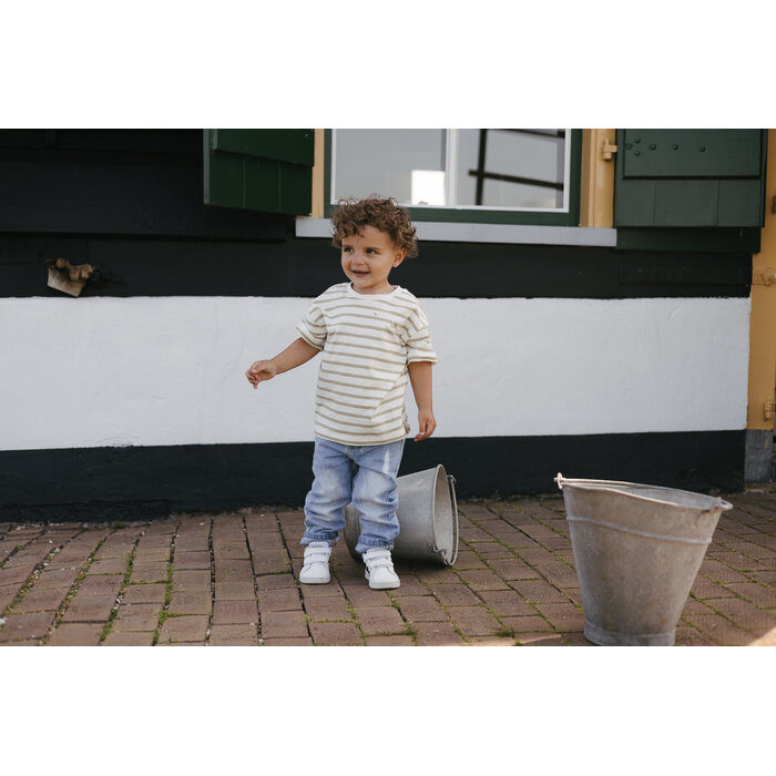 Levv Shirt LS261BAS AOP White Stripe