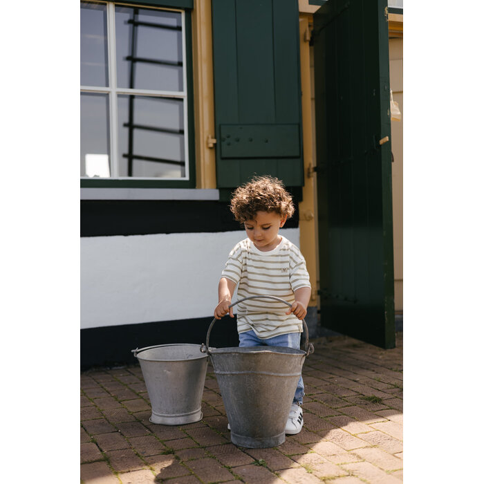 Levv Shirt LS261BAS AOP White Stripe