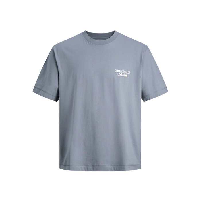 Jack & Jones JORNORREBRO TYPO TEE SS CREW NECK MNI Blue