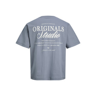 Jack & Jones JORNORREBRO TYPO TEE SS CREW NECK MNI Blue