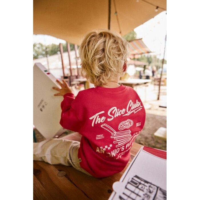 Daily7 Oversized Sweater Slice Club Chrysanthemum