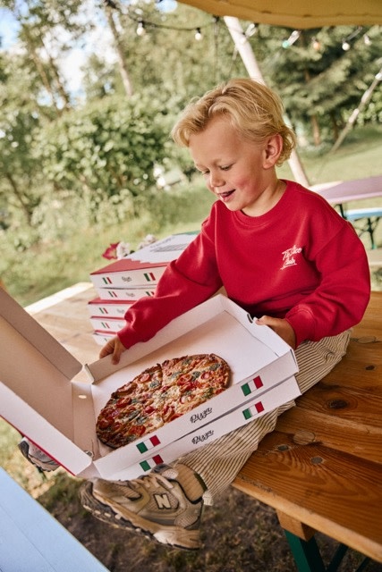 Daily7 Oversized Sweater Slice Club Chrysanthemum