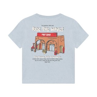 Daily7 T-shirt Backprint Celestial Blue