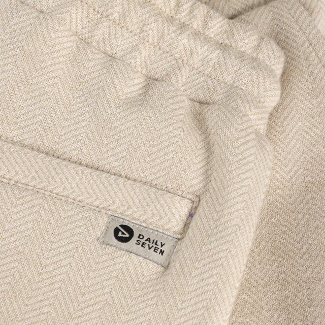 Daily7 Herringbone Pants Latte Sand