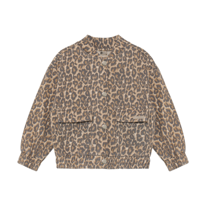 Daily7 Sweat Jacket Print Sandshell