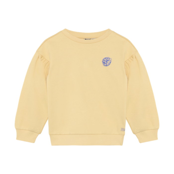 Daily7 Sweater Print Reed Yellow