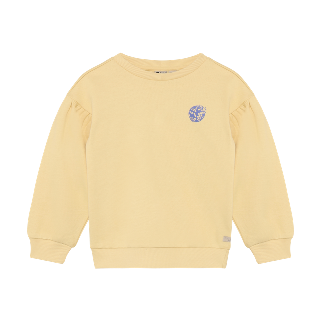 Daily7 Sweater Print Reed Yellow