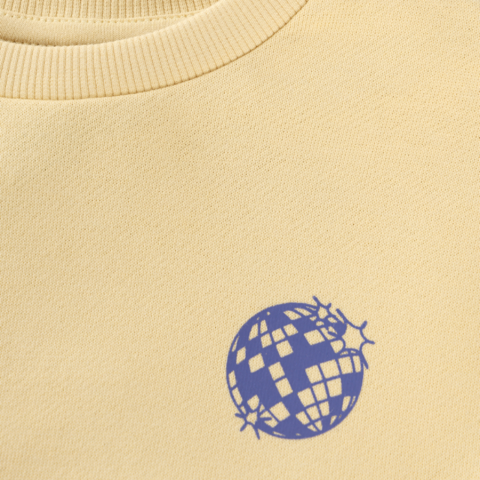 Daily7 Sweater Print Reed Yellow